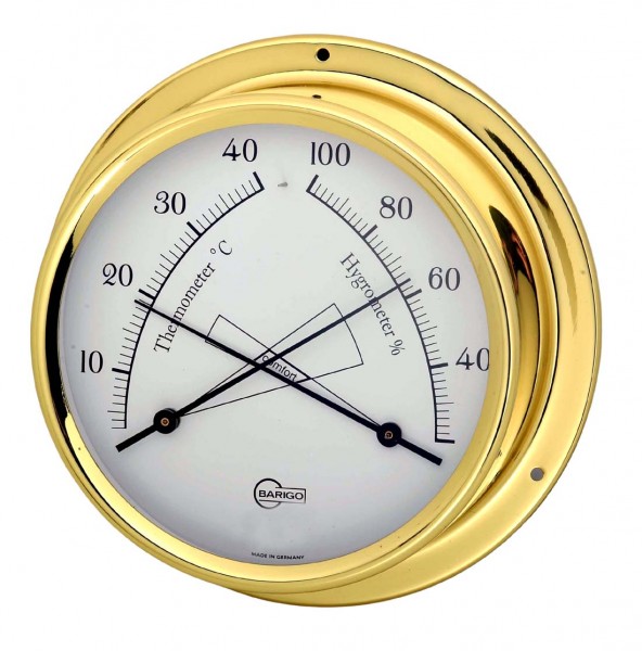 Barigo Comfortmeter Regatta messingØ120mm