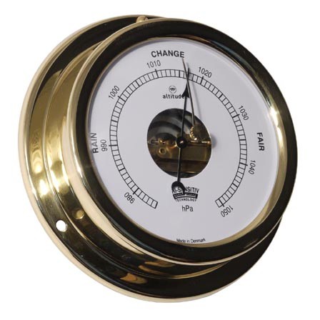 Barometer im Messinggehäuse