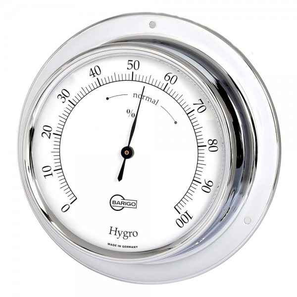 Barigo Hygrometer Tempo chrom Ø110mm