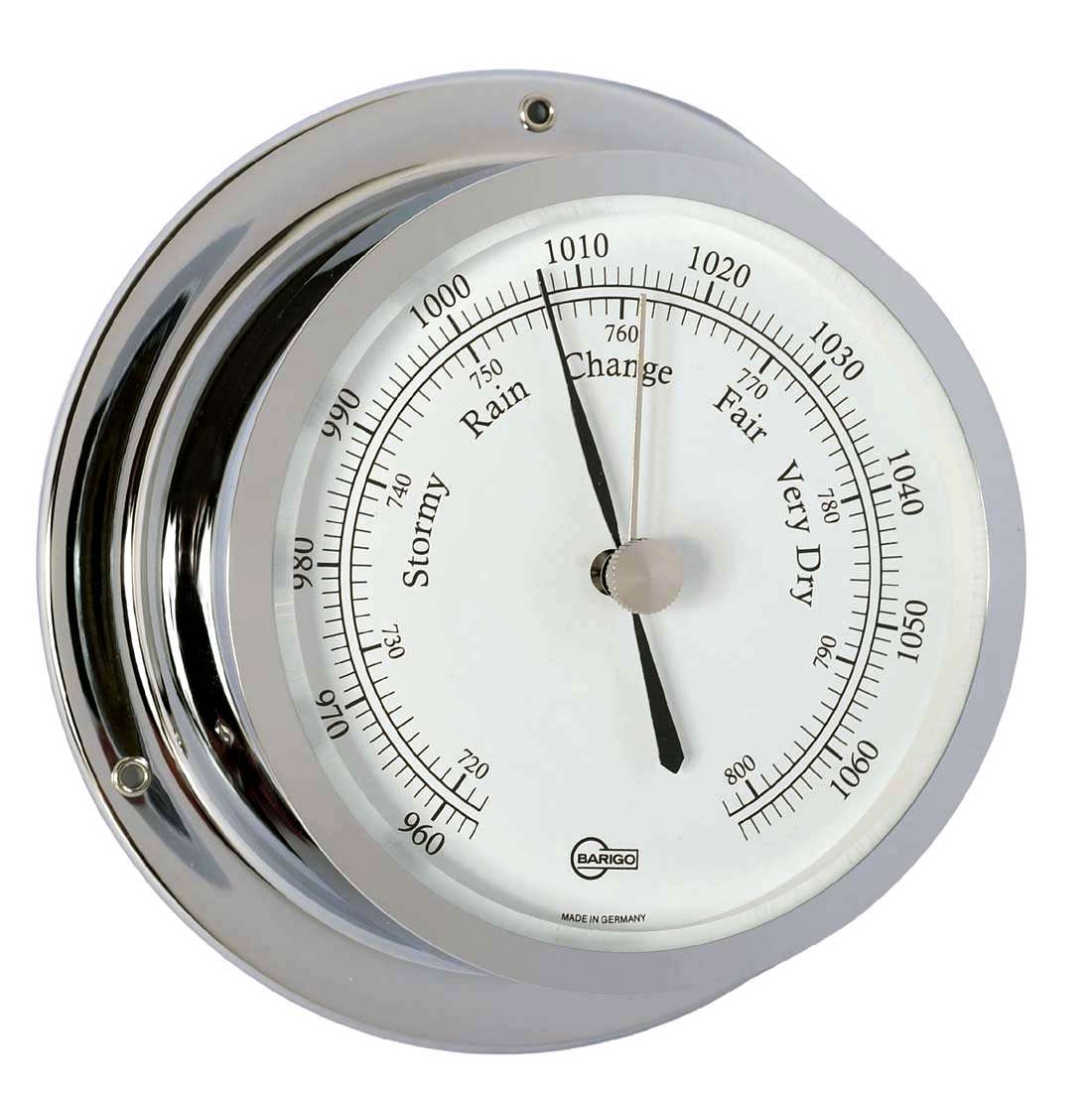 Barigo Barometer Star chrom | Pamperin-Travemünde