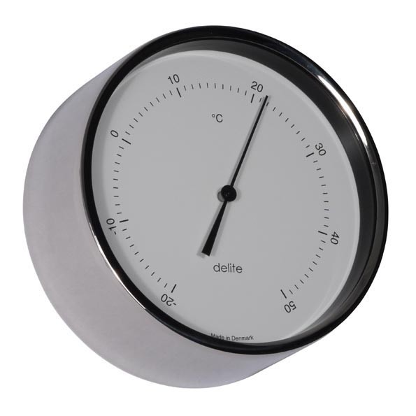 Clausen Thermometer Edelstahl poliert