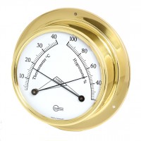 Barigo Comfortmeter Tempo messing Ø110mm Barigo Comfortmeter Tempo messing Ø110mm