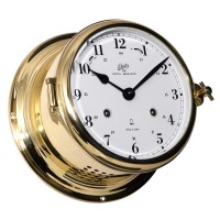 Schatz Royal Glasenuhr mechanisch arabisch Messing 180mm Schatz Royal Glasenuhr mechanisch arabisch Messing 180mm