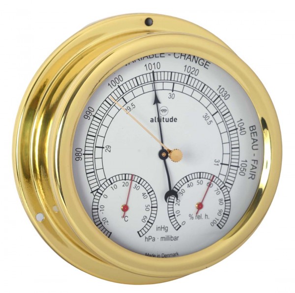 Altitude Wetterstation 866BTH messing 150mm