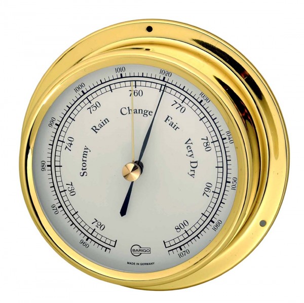Barigo Barometer Regatta messing Ø120mm