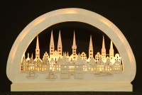 Schwibbogen LED Lübeck 300x400mm Schwibbogen LED Lübeck 300x400mm