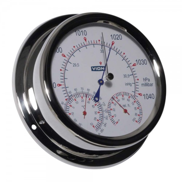 Vion Wetterstation A130BTH Chrom 150mm