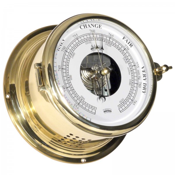 Schatz Royal Schiffsbarometer messing 180 mm